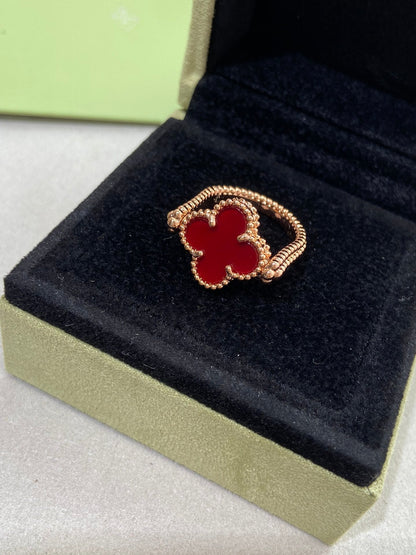 [Spark]CLOVER RIVERSIBLE Spark GOLD RING