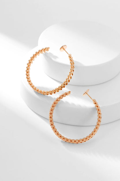 [Spark]CLASH HOOP EARRINGS