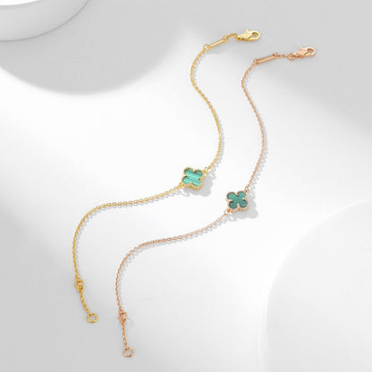 [Spark]CLOVER BRACELET MALACHITE 1 MOTIF