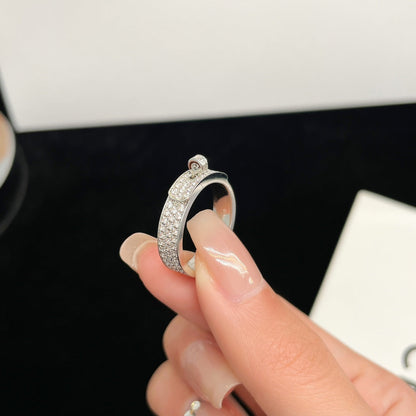 [Spark]KELLY SILVER DIAMOND RING
