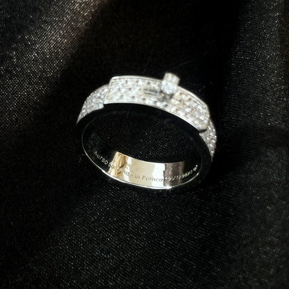 [Spark]KELLY SILVER DIAMOND RING