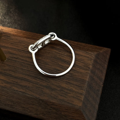 [Spark]RONDE SMALL SILVER DIAMOND RING