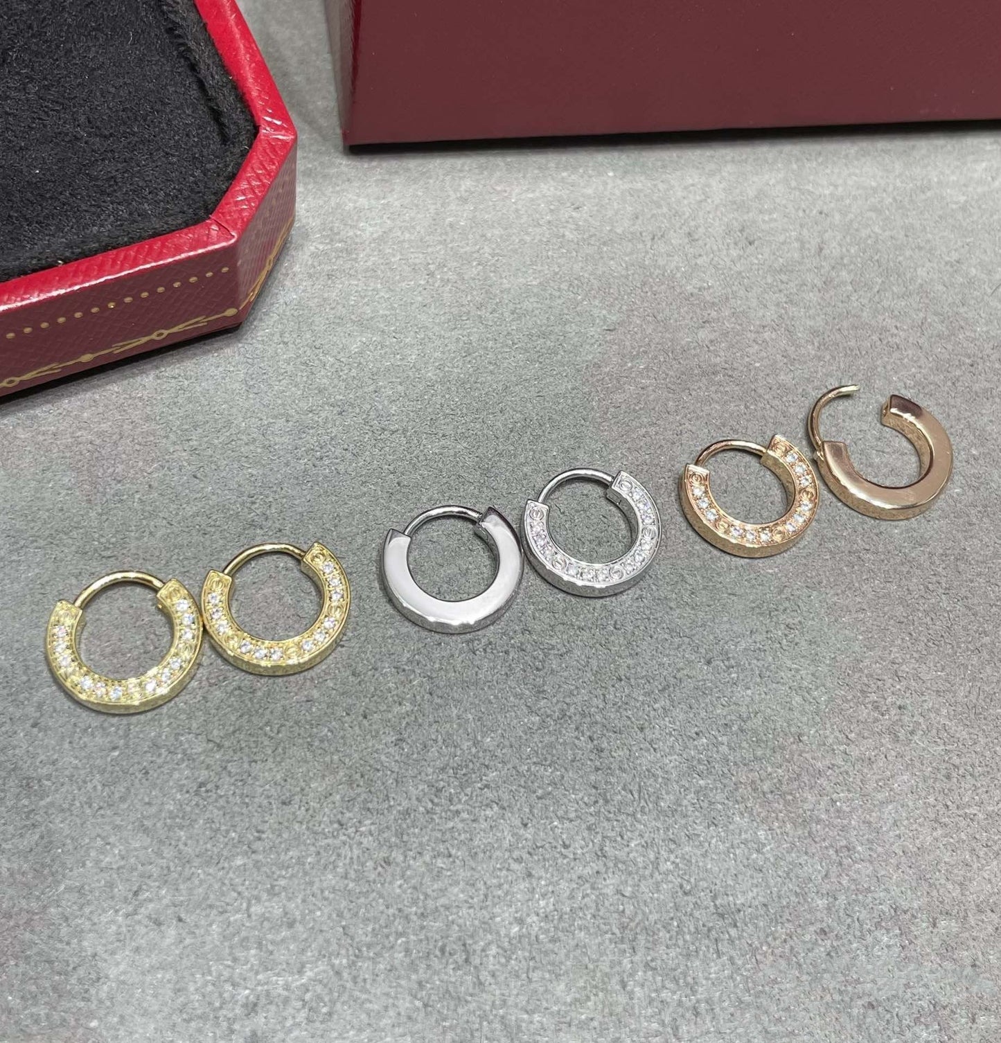 [Spark]LOVE DIAMOND EARRINGS