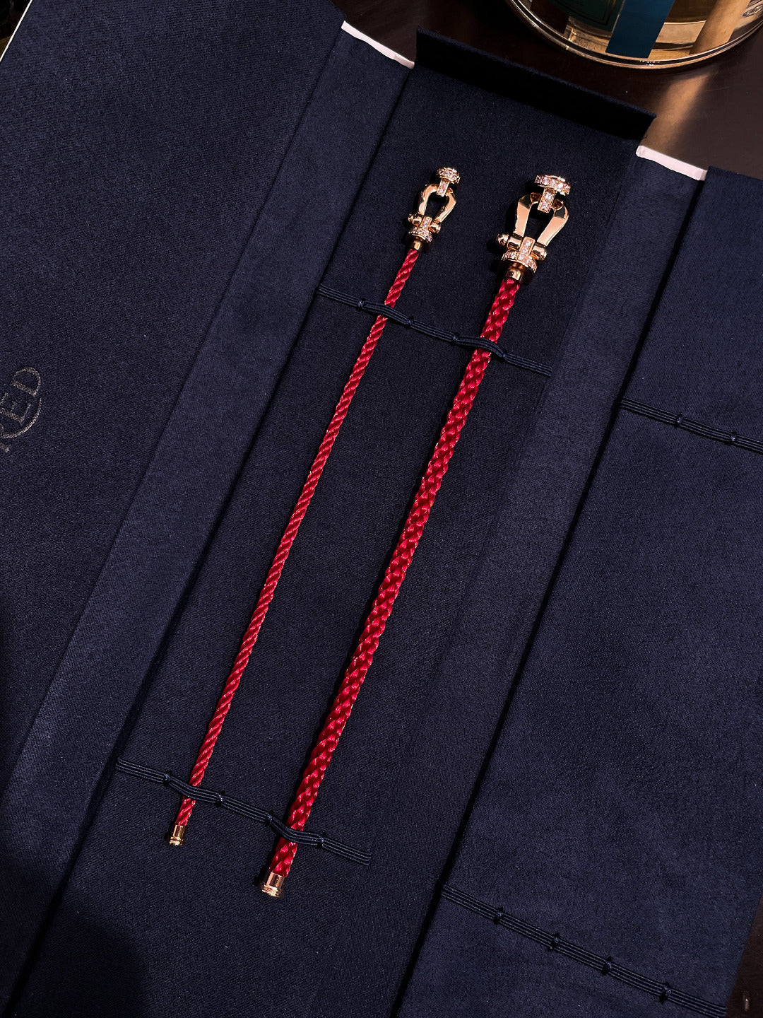 [Spark]FORCE 10 HALF DIAMOND PINK GOLD RED CORDERI LARGE AND MEDIUM MODEL