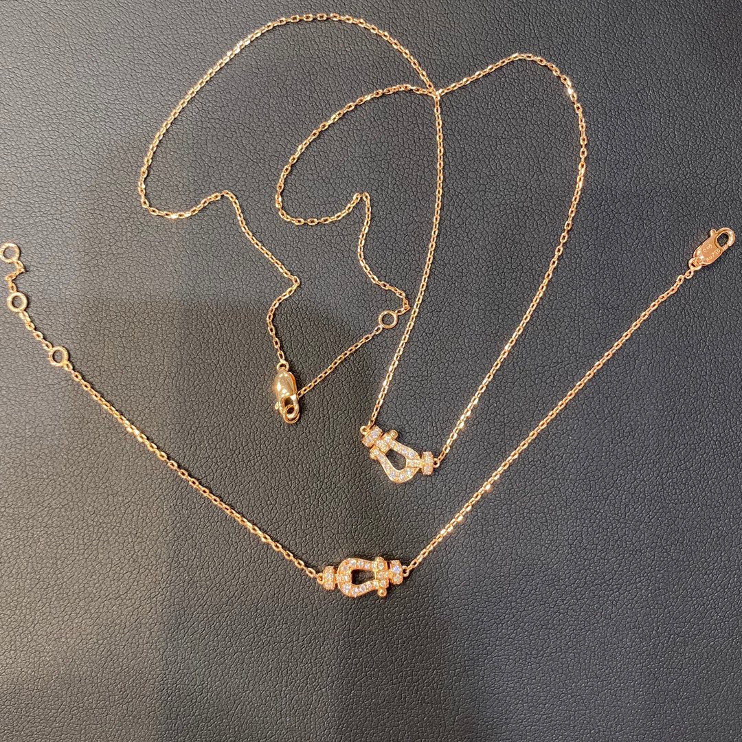[Spark]FORCE 10 DIAMOND PINK GOLD NECKLACE MINI MODEL