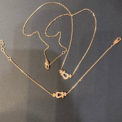 [Spark]FORCE 10 DIAMOND PINK GOLD NECKLACE MINI MODEL