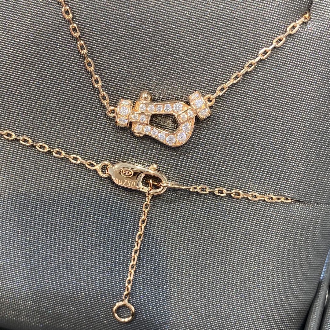 [Spark]FORCE 10 DIAMOND PINK GOLD NECKLACE MINI MODEL