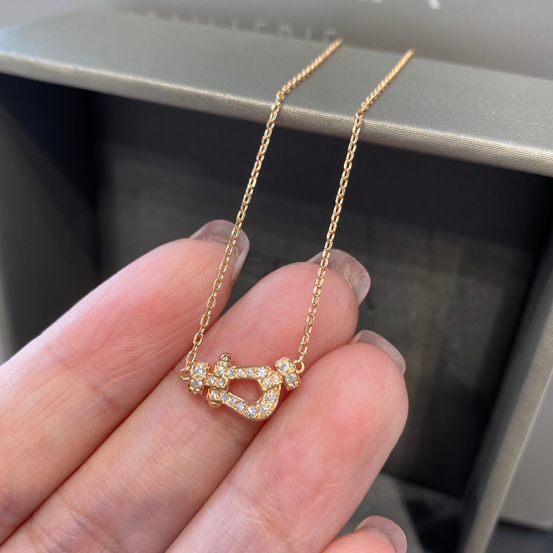 [Spark]FORCE 10 DIAMOND PINK GOLD NECKLACE MINI MODEL