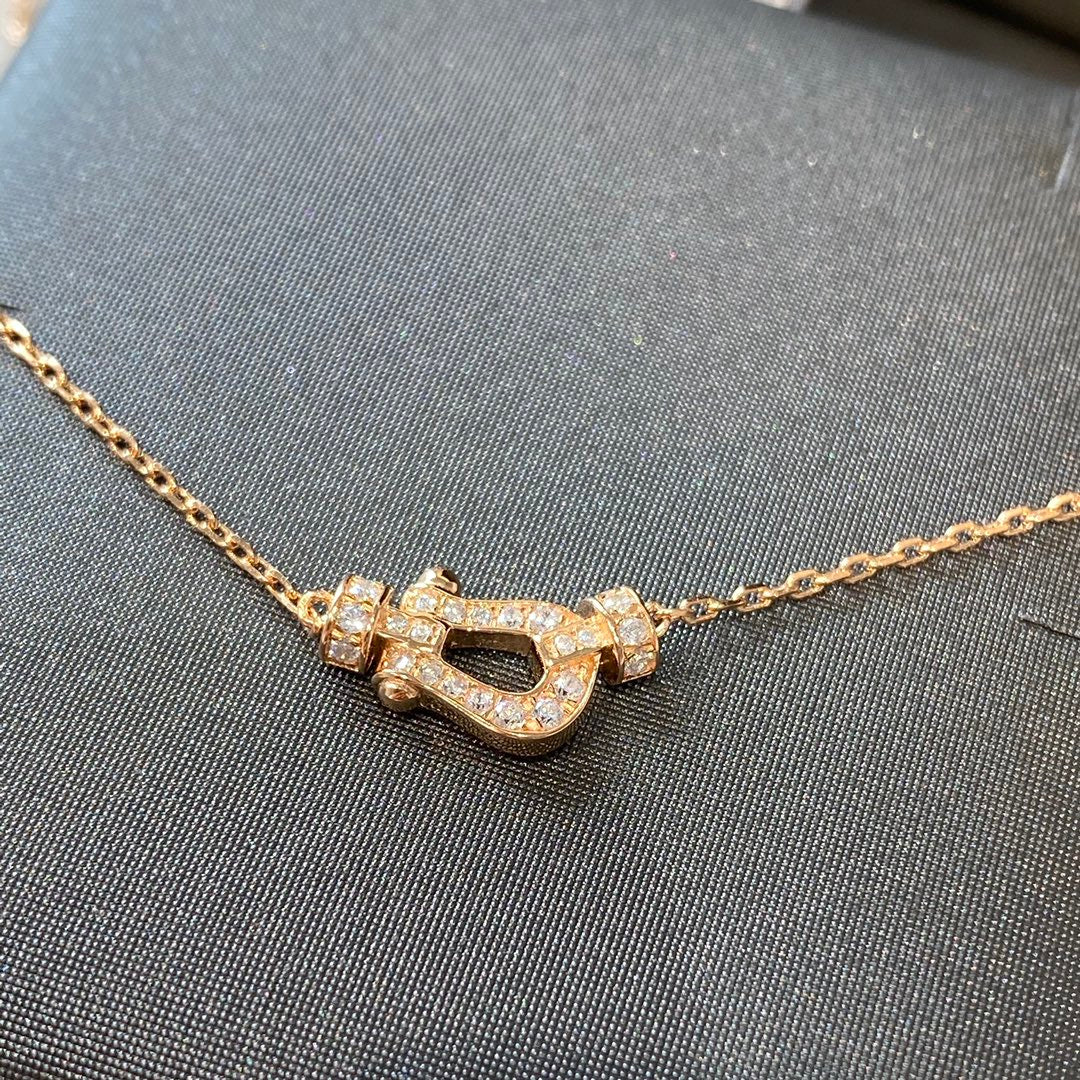 [Spark]FORCE 10 DIAMOND PINK GOLD NECKLACE MINI MODEL