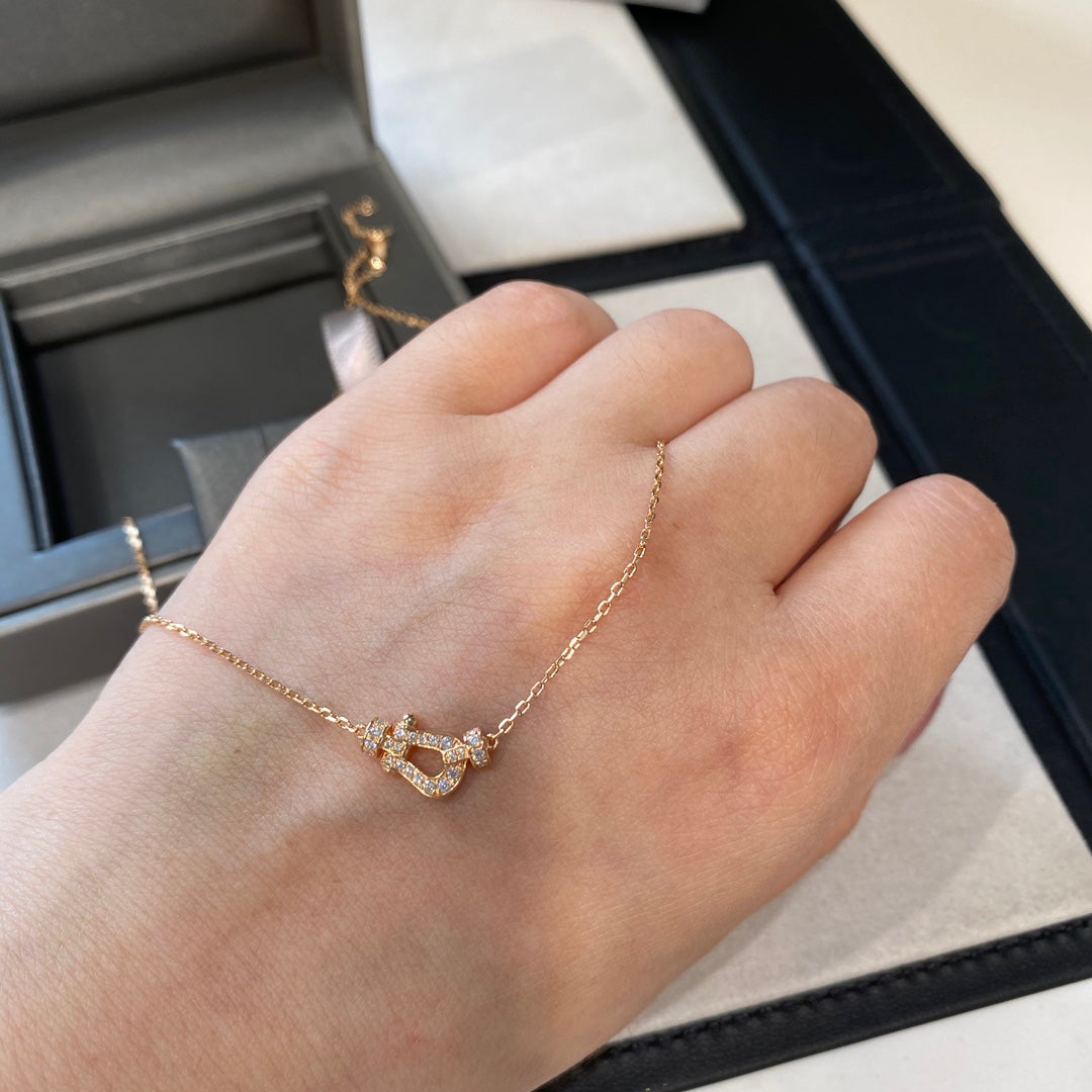 [Spark]FORCE 10 DIAMOND PINK GOLD NECKLACE MINI MODEL