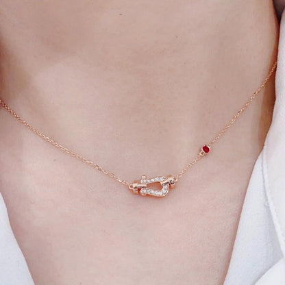 [Spark]FORCE 10 DIAMOND PINK GOLD NECKLACE