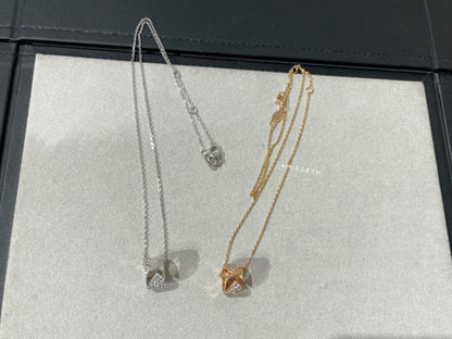 [Spark]LIENS EVIDENCE DIAMOND PAVED NECKLACE