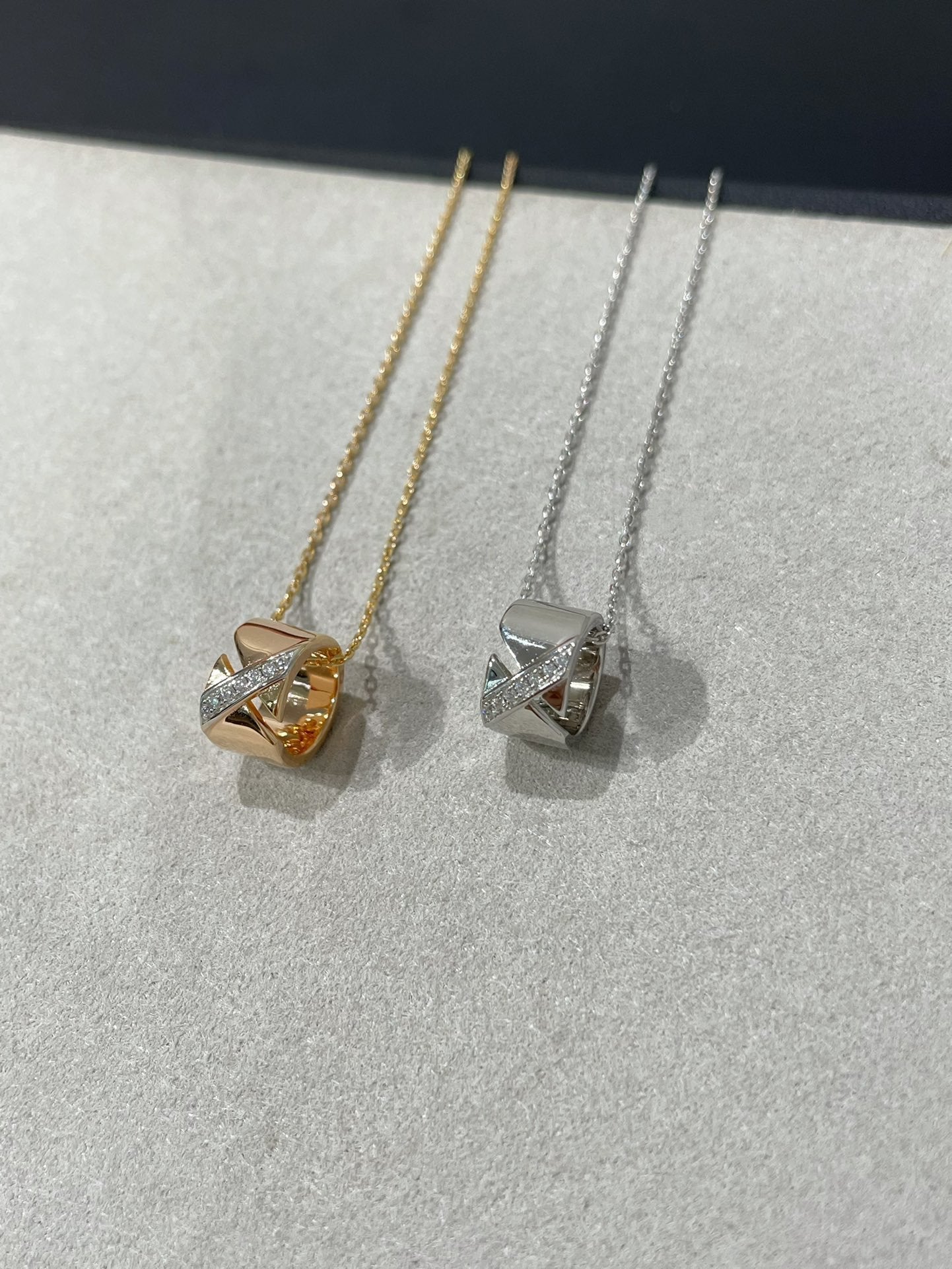 [Spark]LIENS EVIDENCE DIAMOND NECKLACE