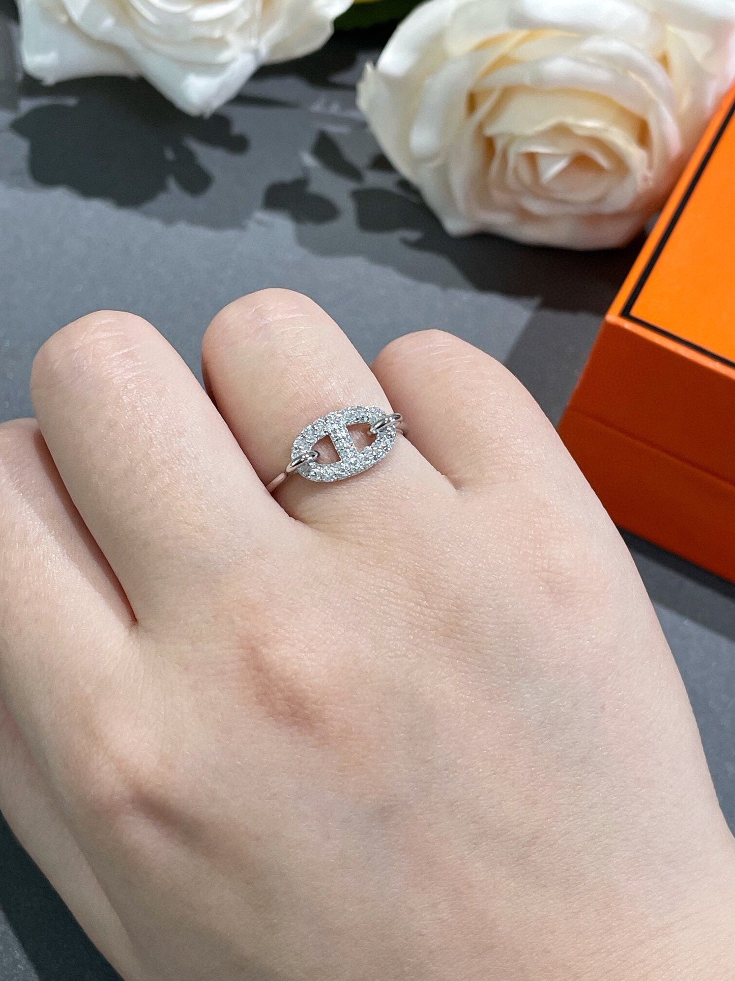[Spark]RONDE SMALL DIAMOND RING