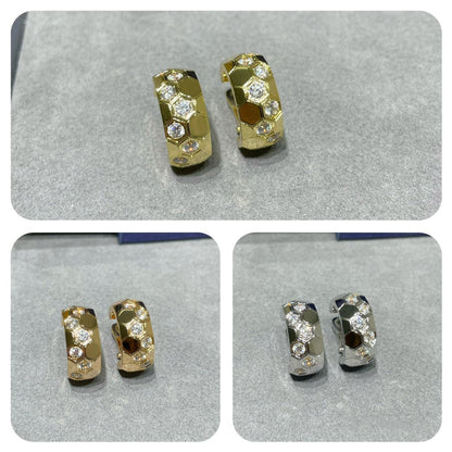 [Spark]BEE LOVE DIAMOND HOOP EARRINGS