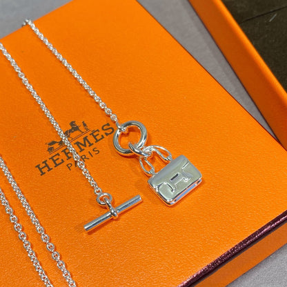 [Spark]CONSTANCE PEDANT SILVER NECKLACE