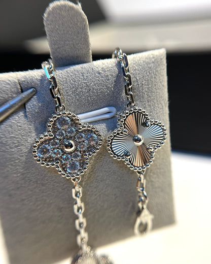 [Spark] CLOVER 5 MOTIF LASER BRACELET COLLECTION