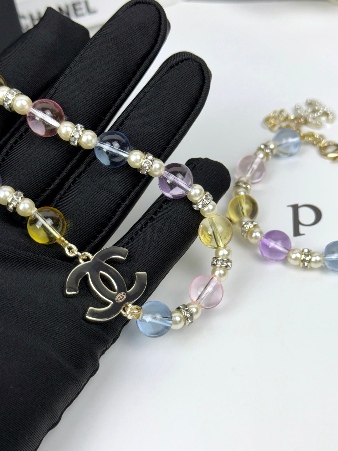 [Spark]26C New Spring Collection Colorful Transparent Resin Necklace