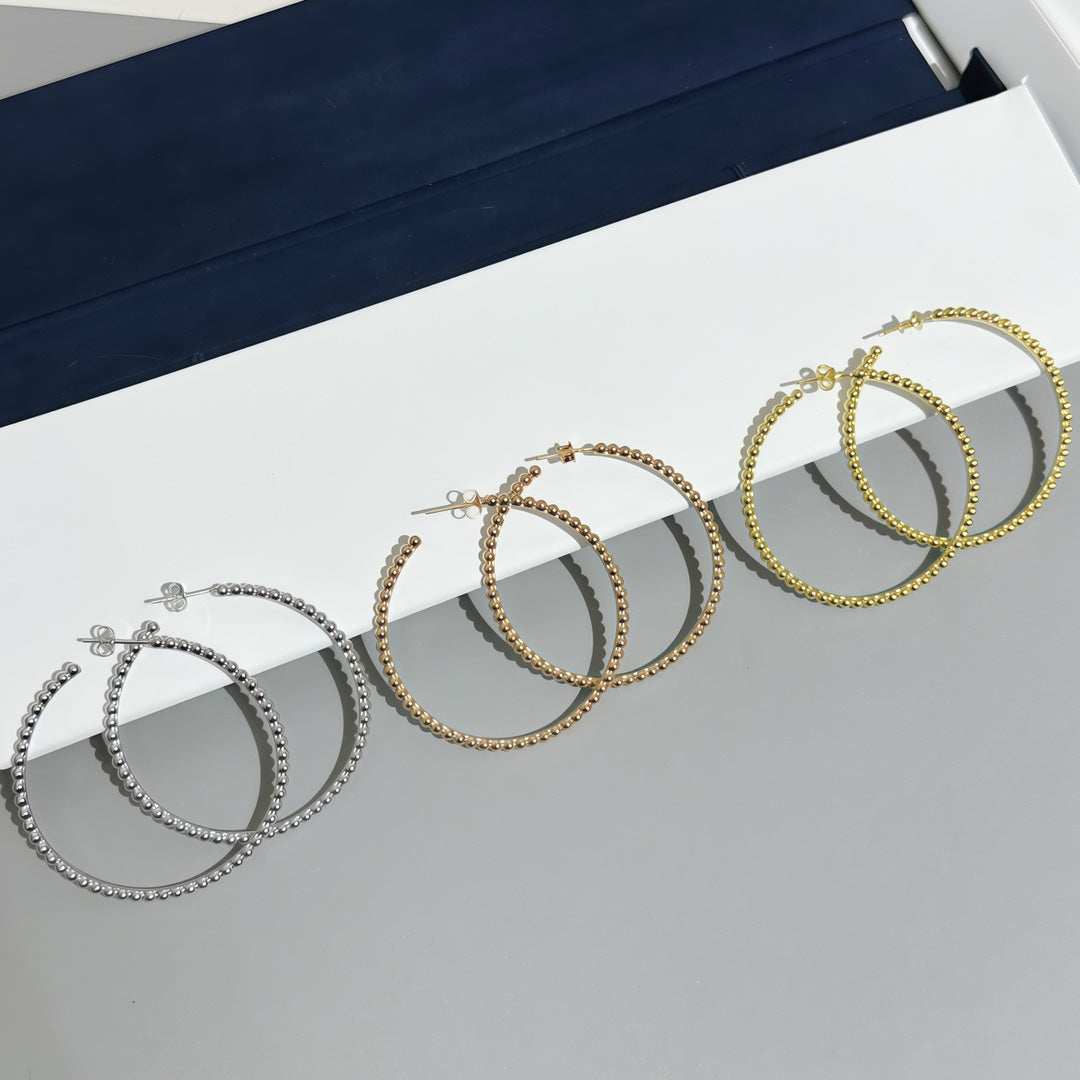 [Spark]SMOOTH BEAD STUD EARRINGS