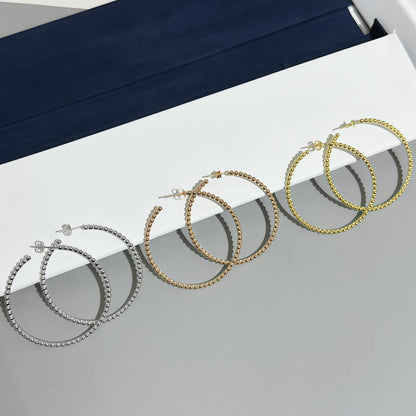 [Spark]SMOOTH BEAD STUD EARRINGS