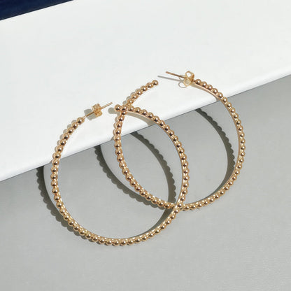 [Spark]SMOOTH BEAD STUD EARRINGS