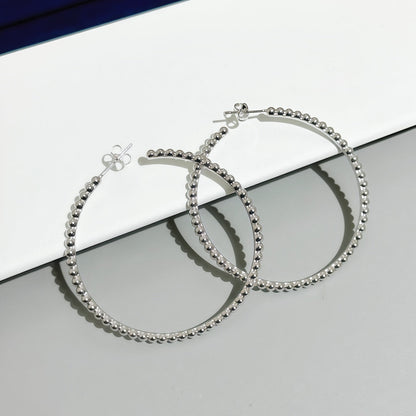 [Spark]SMOOTH BEAD STUD EARRINGS