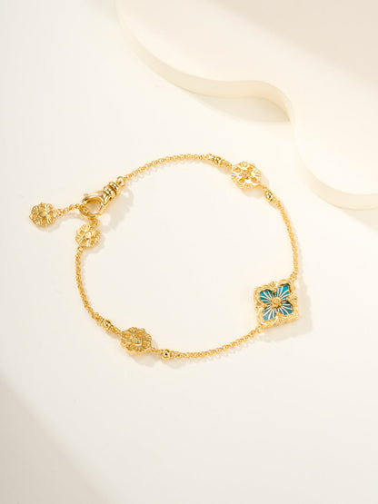 [Spark]B.C.L ENAMELED One-Flower Bracelet£¨Various Colors)