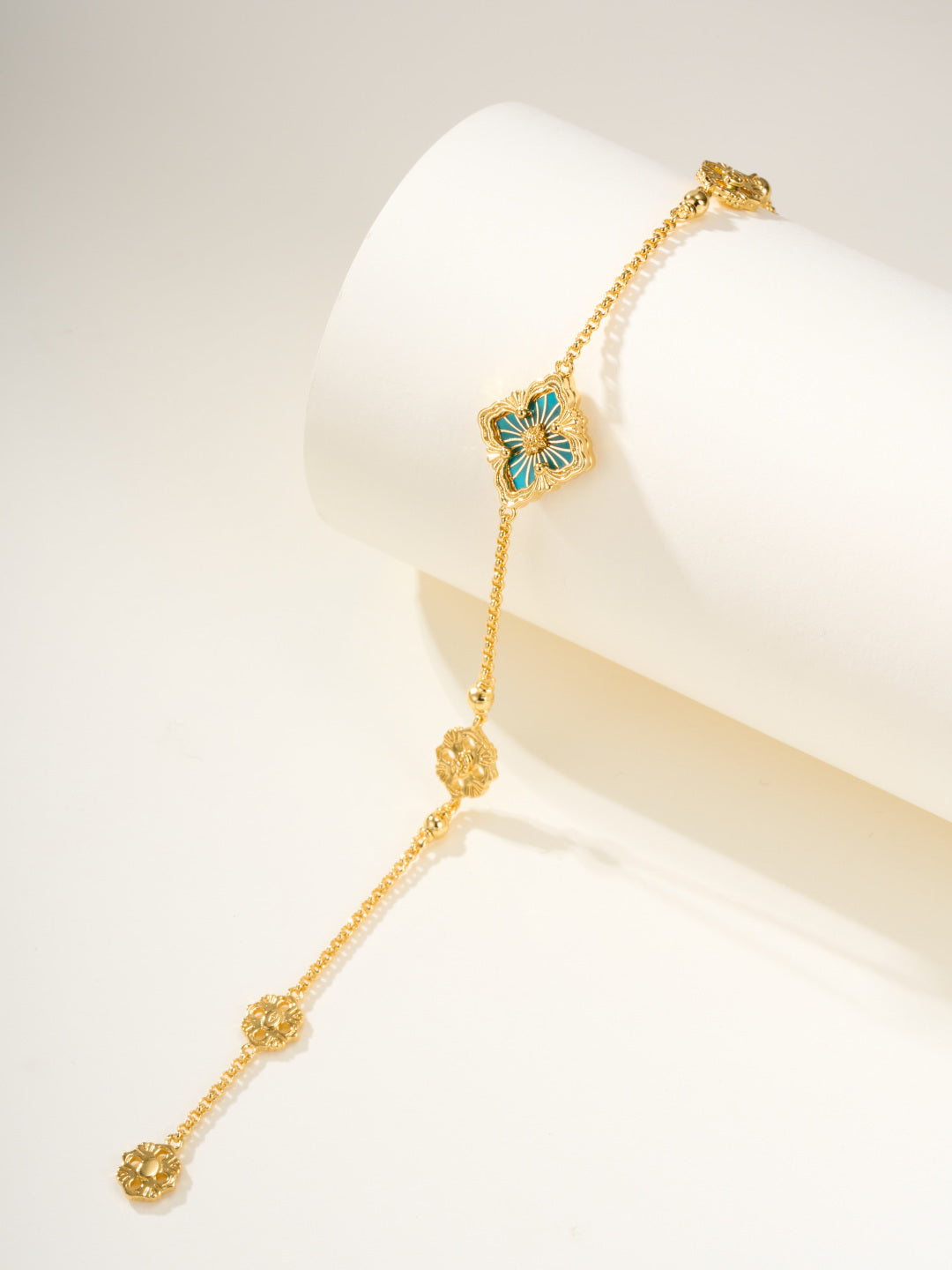 [Spark]B.C.L ENAMELED One-Flower Bracelet£¨Various Colors)