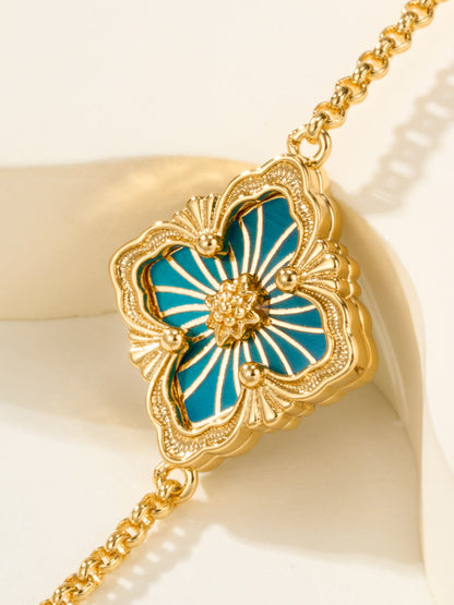 [Spark]B.C.L ENAMELED One-Flower Bracelet£¨Various Colors)