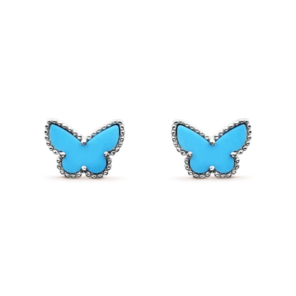 [Spark]BUTTERFLY TURQUOISE EARRINGS SILVER