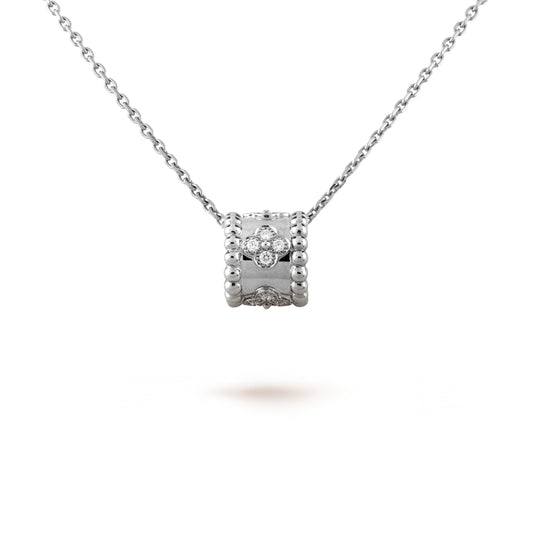 [Spark]PERLEE PEDANT SIVLER DIAMOND NECKLACE