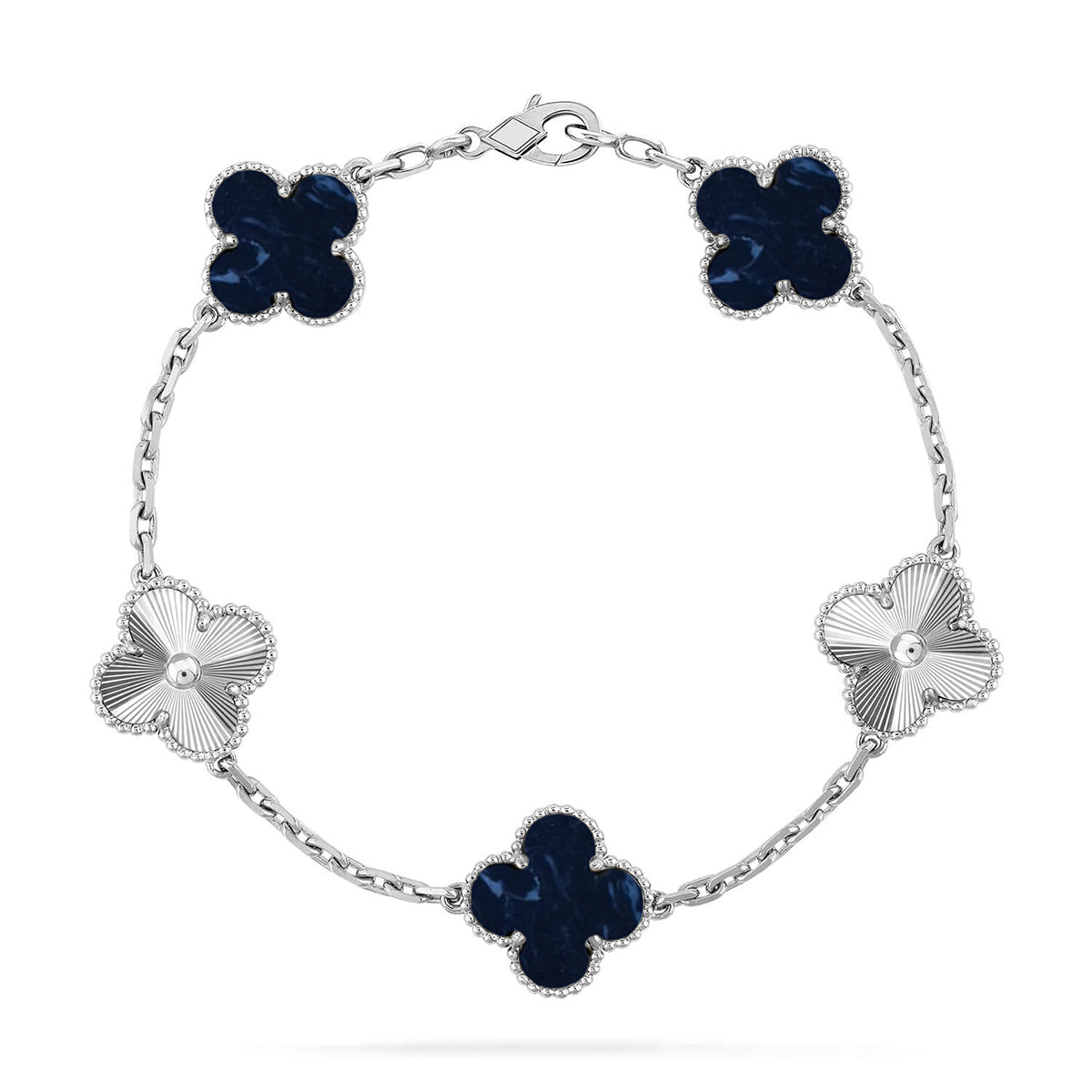 [Spark]CLOVER 5 MOTIF PIETERSITE BRACELET COLLECTION