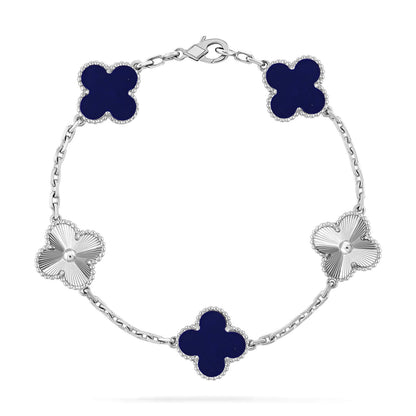 [Spark]CLOVER 5 MOTIF LAPIS LAZULI BRACELET COLLECTION