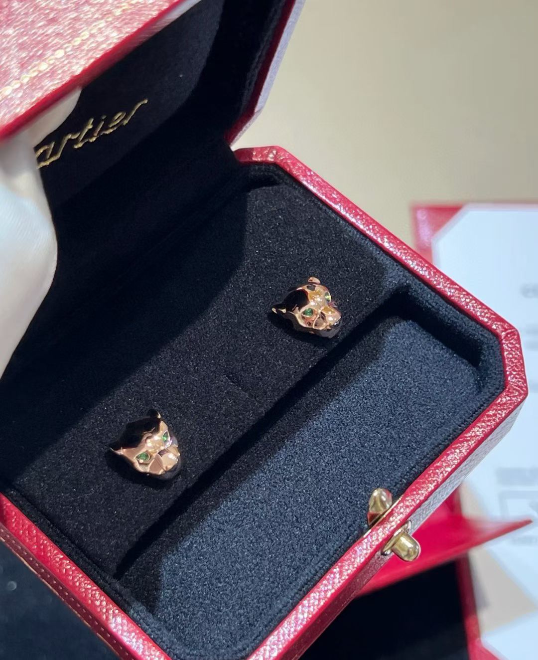 [?Spark]CHRRTAH-PRINT STUD EARRINGS, THREE COLORS