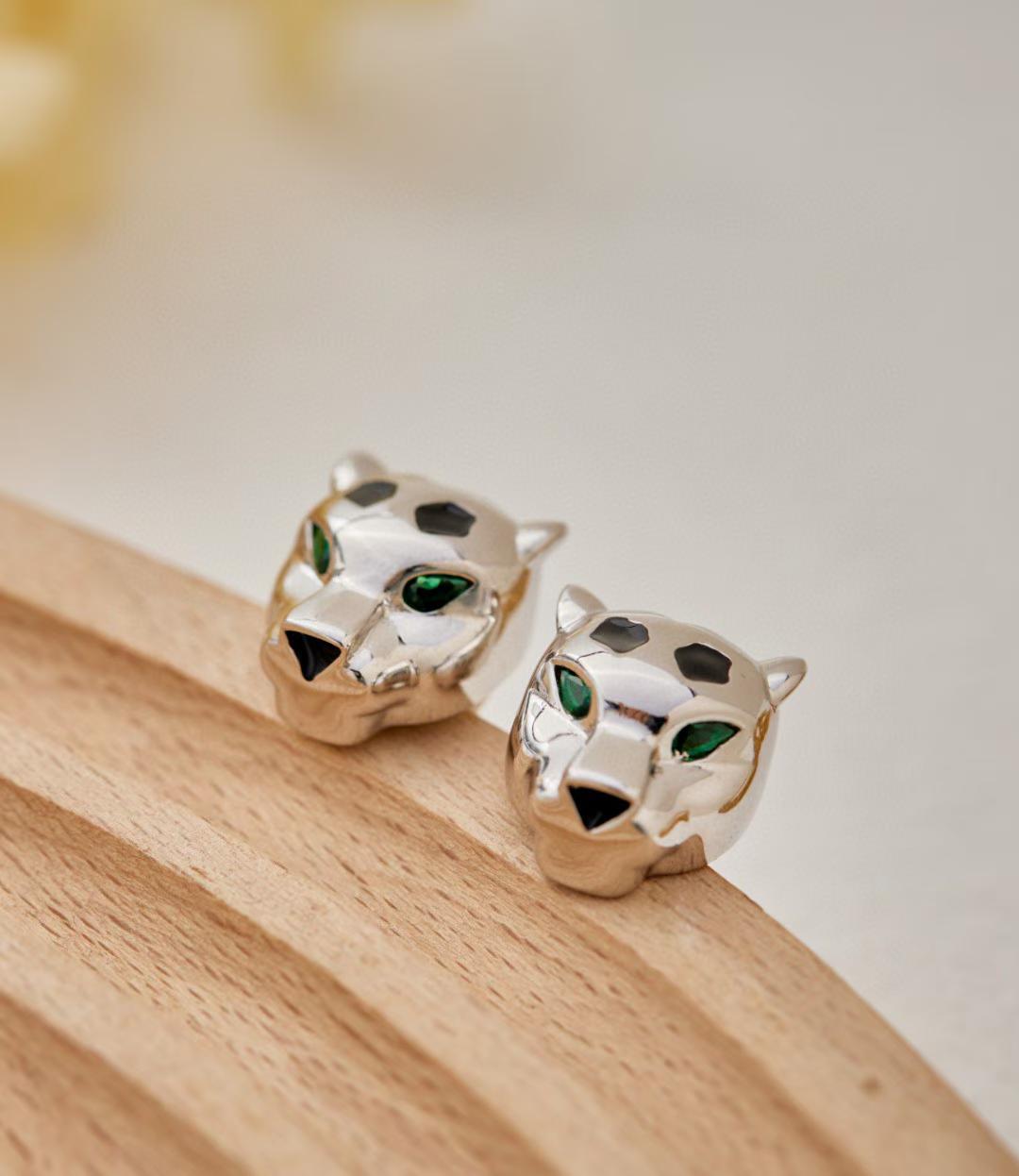 [?Spark]CHRRTAH-PRINT STUD EARRINGS, THREE COLORS