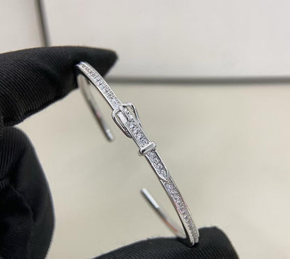 [?Spark]DIAMOND-ENCRUSTED BRACELET THREE COLORS