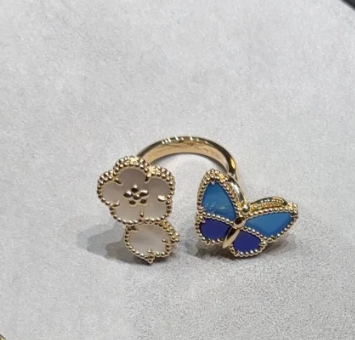 [Spark]NEW TWIN BUTTERFLY LUCKY RING
