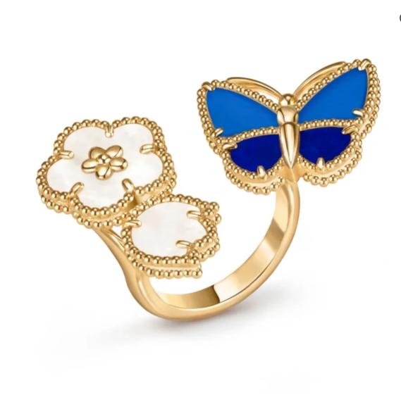 [Spark]NEW TWIN BUTTERFLY LUCKY RING