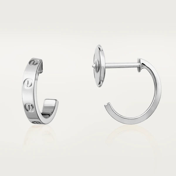 [Spark]LOVE EARRINGS 2.65MM SILVER