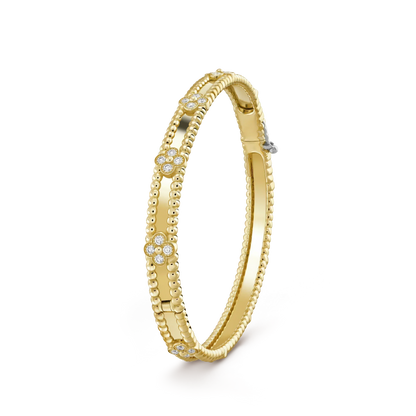[Spark]CLOVER BRACELET 4MM DIAMONDS