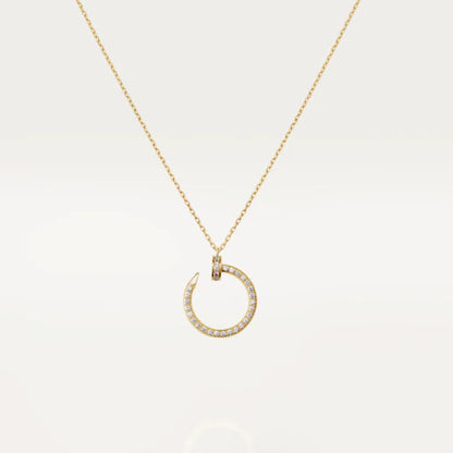 [Spark]JUSTE NECKLACE GOLD DIAMONDS