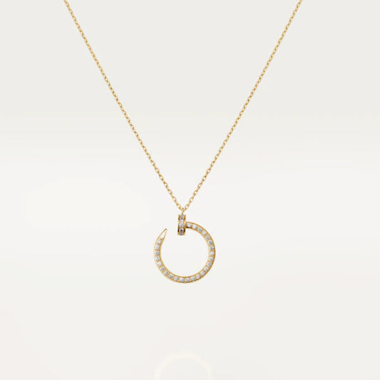[Spark]JUSTE NECKLACE GOLD DIAMONDS