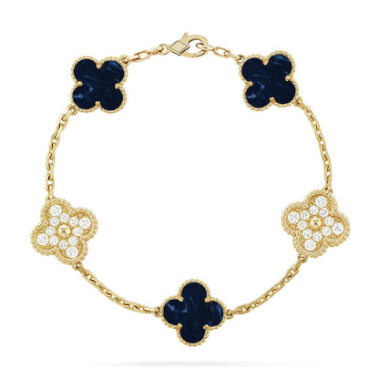[Spark]CLOVER 5 MOTIF PIETERSITE BRACELET COLLECTION