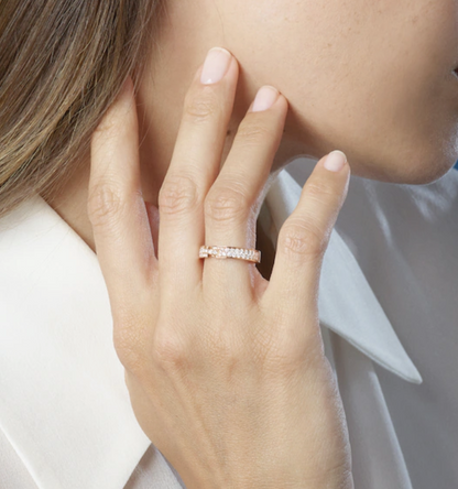 [Spark]ALLIANCE LIENS VIDENCE PAVED DIAMOND 4MM RING