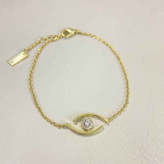 [Spark]Demo Eye Pave-Set Diamond Bracelet