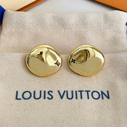 [Spark]Gold Paris Stud Earrings
