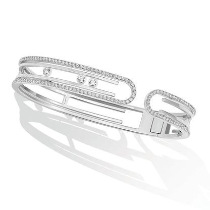 [Spark]MOVE 10TH PAVED DIAMOND BRACELET