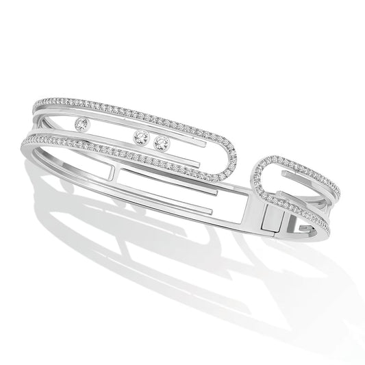 [Spark]MOVE 10TH PAVED DIAMOND BRACELET