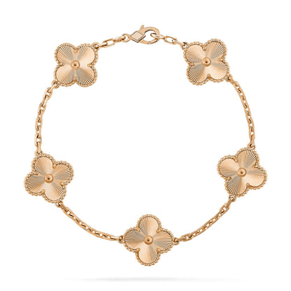 [Spark] CLOVER 5 MOTIF LASER BRACELET COLLECTION