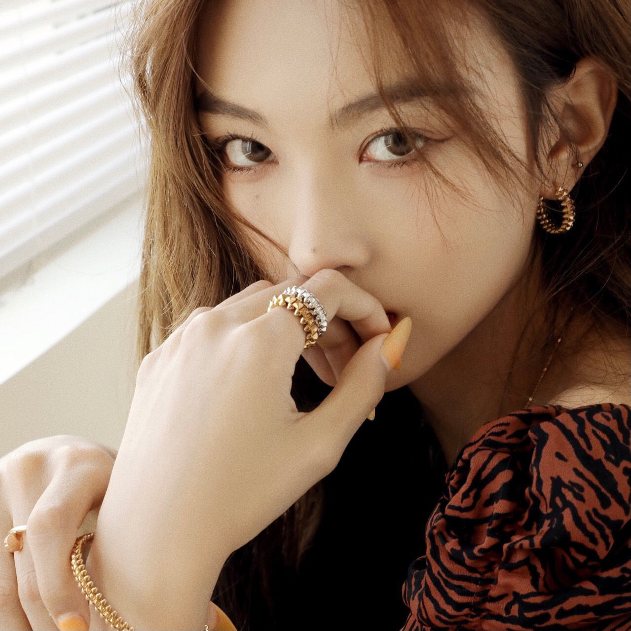 [Spark]CLASH SMALL HOOP EARRINGS